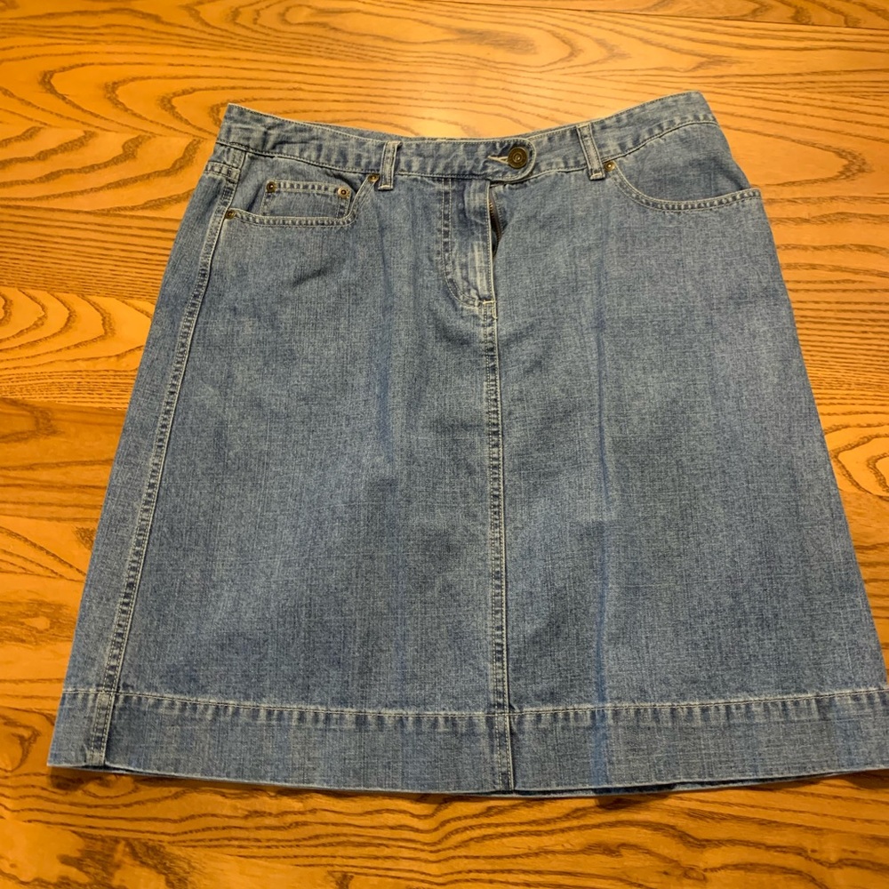 Denim Jean Skirt